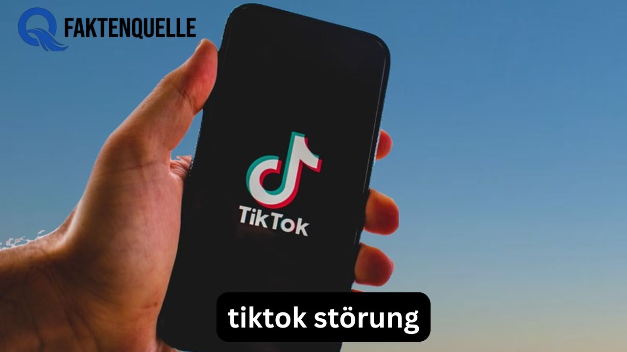 TikTok Störung